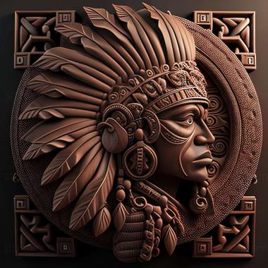 3D model aztec (STL)